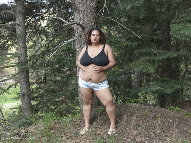 Forest Fun Gallery from Curvy Baby Girl