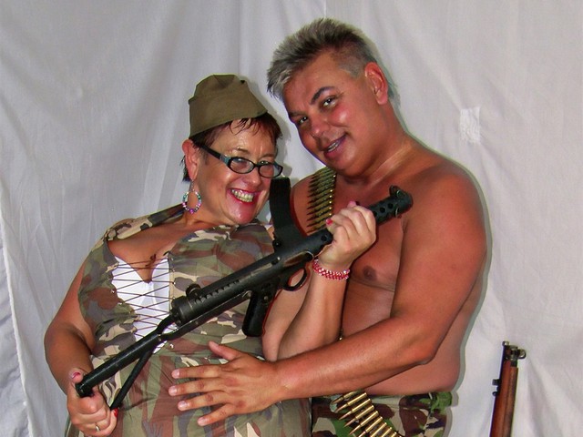 John & Honey In The Army Gallery from Kims Amateurs