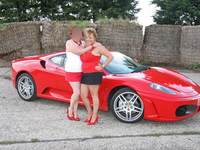 Little Red Sports Car Pt1 Gallery from Curvy Claire