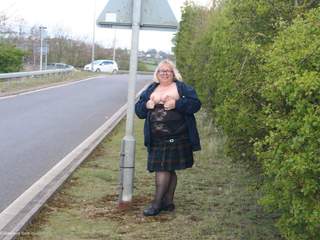 Flashing By The Roadside