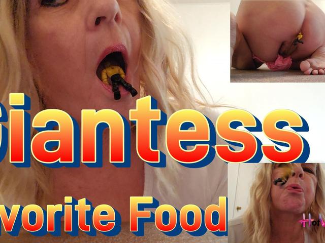 CougarBabeJolee - Giantess Favourite Food
