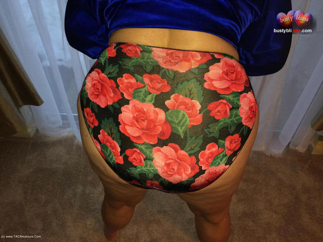 Rosey Granny Panties Gallery from Busty Bliss