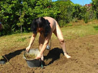 MaryBitch - Gardening For Naked Slave Slut Pt2 - Free Video